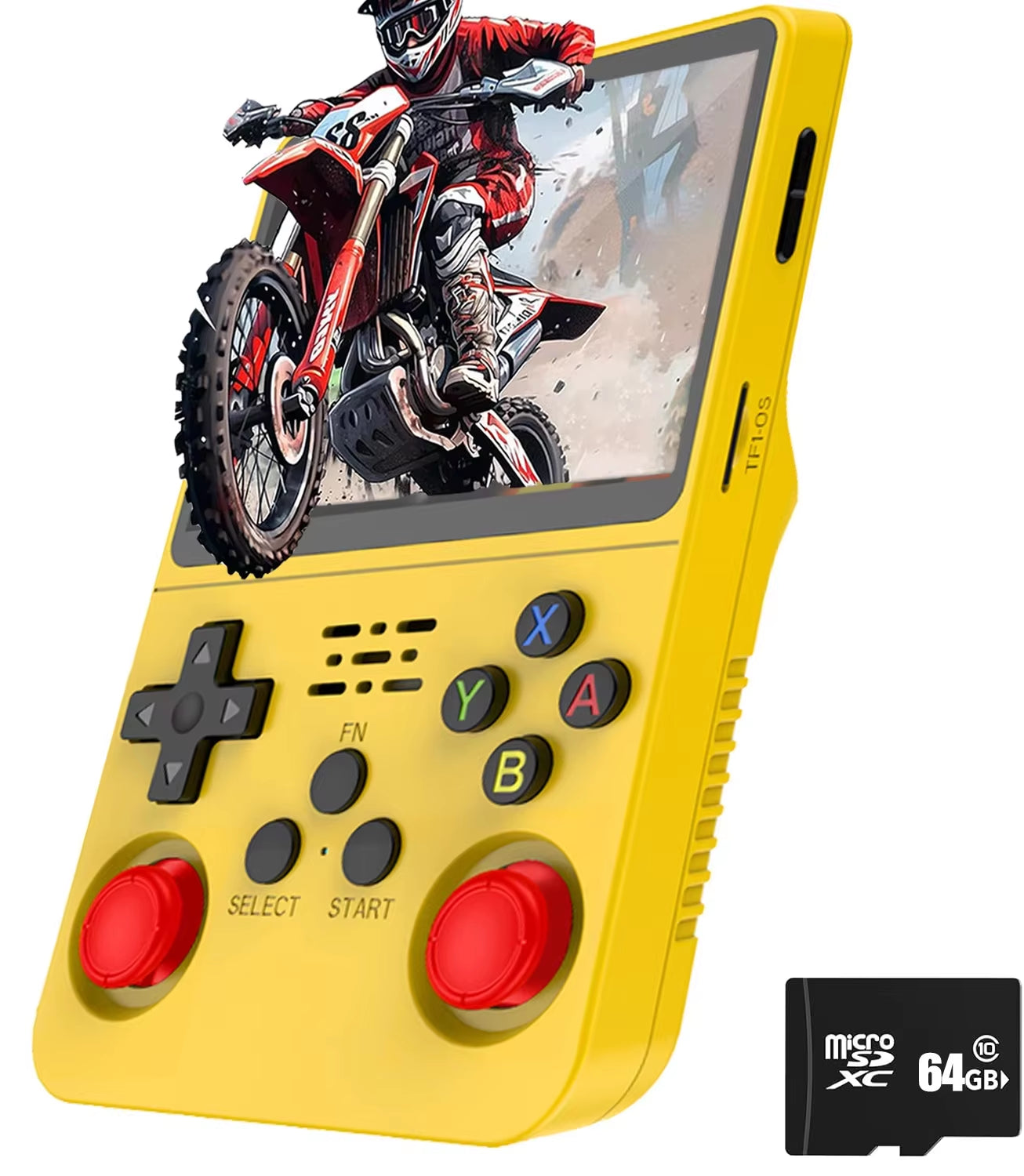 Ark R36S Retro Game Console Handheld Video Arkos 2.0 System 3.5 Inch Single Card Portable Pocket Video Player 64GB 128GB 20000 Games