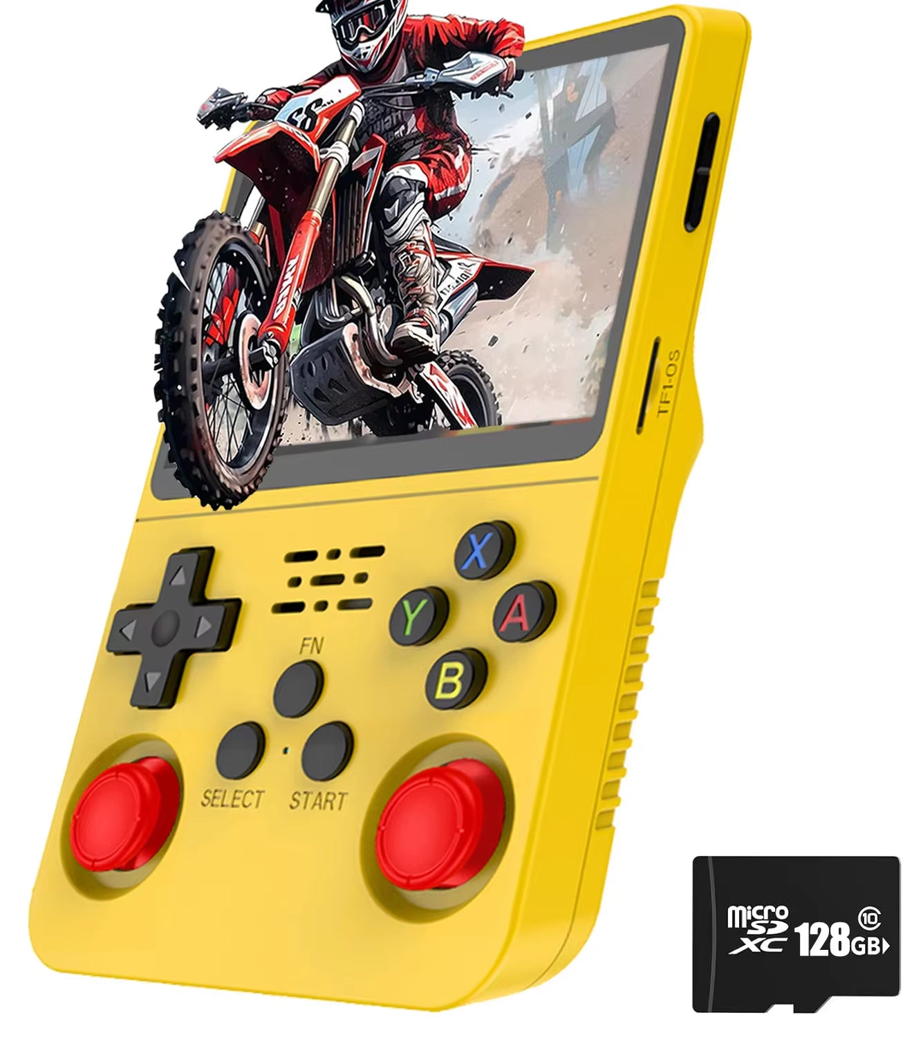 Ark R36S Retro Game Console Handheld Video Arkos 2.0 System 3.5 Inch Single Card Portable Pocket Video Player 64GB 128GB 20000 Games