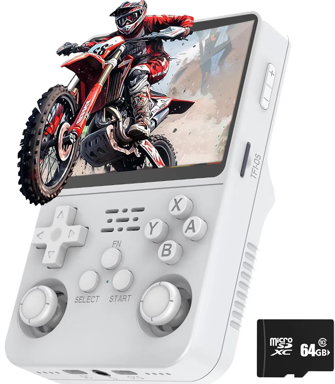 Ark R36S Retro Game Console Handheld Video Arkos 2.0 System 3.5 Inch Single Card Portable Pocket Video Player 64GB 128GB 20000 Games