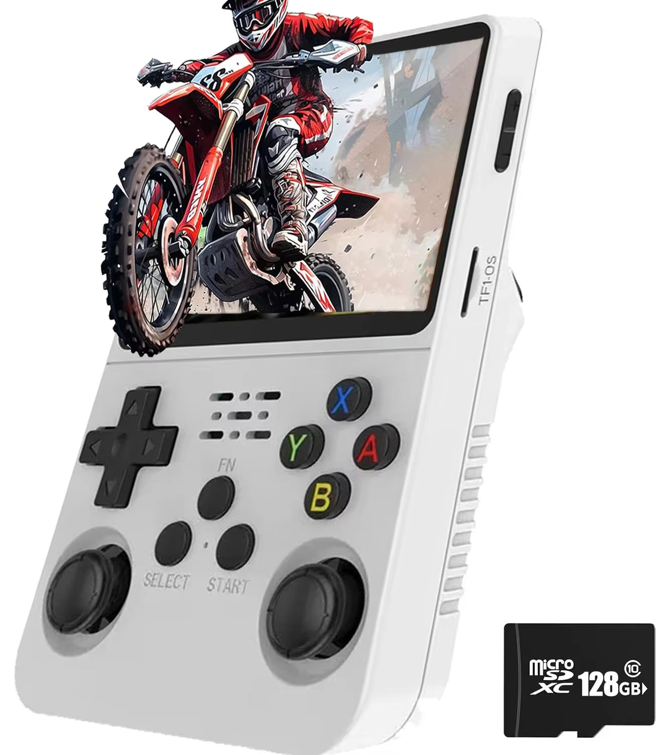 Ark R36S Retro Game Console Handheld Video Arkos 2.0 System 3.5 Inch Single Card Portable Pocket Video Player 64GB 128GB 20000 Games