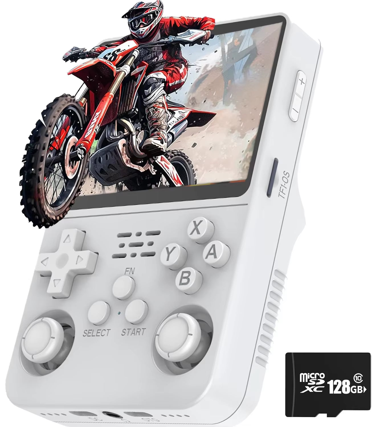 Ark R36S Retro Game Console Handheld Video Arkos 2.0 System 3.5 Inch Single Card Portable Pocket Video Player 64GB 128GB 20000 Games