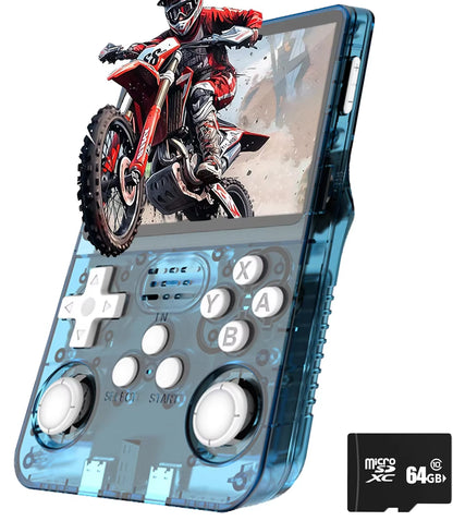 Ark R36S Retro Game Console Handheld Video Arkos 2.0 System 3.5 Inch Single Card Portable Pocket Video Player 64GB 128GB 20000 Games
