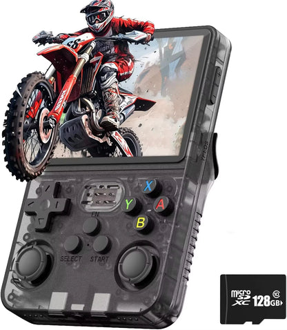 Ark R36S Retro Game Console Handheld Video Arkos 2.0 System 3.5 Inch Single Card Portable Pocket Video Player 64GB 128GB 20000 Games