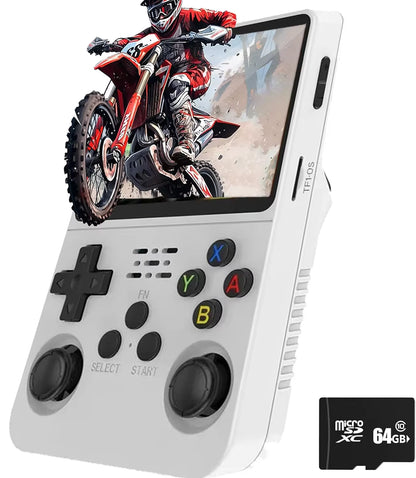Ark R36S Retro Game Console Handheld Video Arkos 2.0 System 3.5 Inch Single Card Portable Pocket Video Player 64GB 128GB 20000 Games